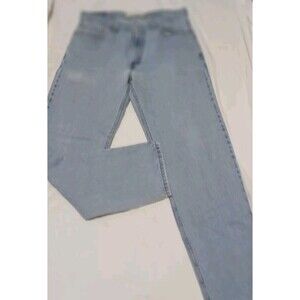 Levis 550 Jeans 34x34 Relaxed Fit Light Blue Mens